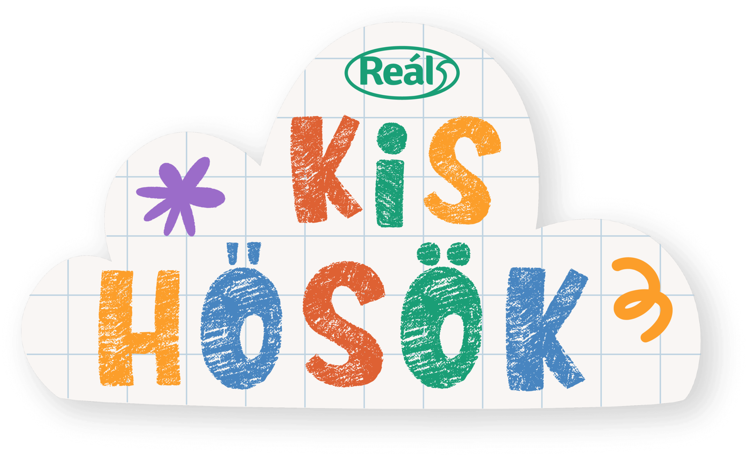 Reál Kis Hősök Program 2026 logó